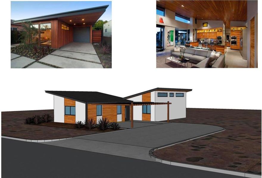 Large 9189sf lot in the trendiest section of the JT Village. Plans expired per Seller, but was previously permitted for a new home. South of the 62 in the Circle Streets. Just 2-3 blocks to the bars, cafes, restaurants, boutiques and the farmers market. Corner lot. New designer homes are popping up. Great views of boulder studded hills. Vistas of snow capped peaks on Mt San Gorgono. Go with a two story home to enhance the visual ambiance of the Little San Bernardino Mtns, Mt Bartlette, and Copper Mtn. In the last few years the JT Village has transformed into a hotspot of cutting edge architecture and the mid century revival. More celebrities, artists, and musicians are now calling the Village home than ever before. Less than a mile to the Sportsman's Park for tennis, basketball, a splash park, baseball, and skate park. Less than 5 miles to the Joshua Tree National Monument where about 3 million tourists visit annually. Amazing vacation area. Just 40 miles to Palm Springs. 68 miles to Big Bear. High priced homes in the area. Ideal for a modern contemporary home. Paved roads and utilities appear to be right in the street. Enjoy the lazy desert lifestyle just a few hours from Los Angeles. Buyers must contact the county planners for all questions on building permit status and usage. Buyers must verify all utilities. (APN) 0603-121-22-0000 Street address is real. Don't Wait! - Call Now!