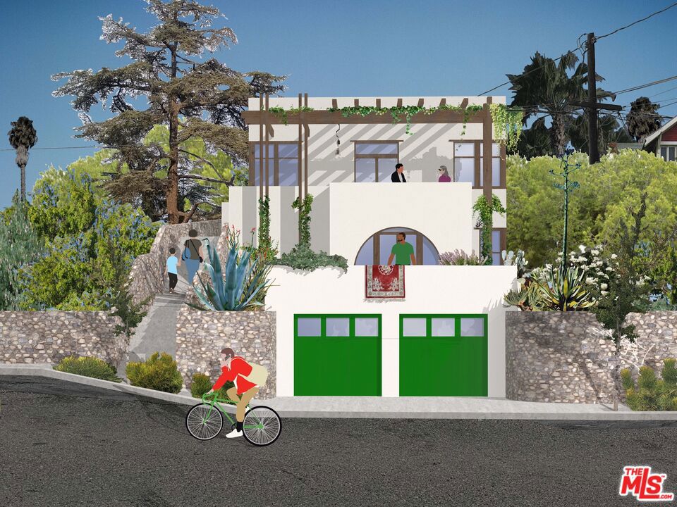 Discover a rare chance to develop a multi-family masterpiece on a hillside lot within the prestigious Highland Park-Garvanza HPOZ. This 35-foot wide lot is primed for a fourplex that blends modern living with classic California architecture, drawing inspiration from local history and luminaries like Maybeck and Irving Gill. The design ingeniously incorporates a vertical landscape with monumental post and beam trellis work, creating stunning indoor-outdoor spaces. Significant progress has already been made, with substantial investment in architectural designs, permits, and various reports. We have soils reports , a development grading plan, and existing sewer and utilities are already on site. This is an exceptional opportunity to build a legacy property in Highland Park. Plans and further details are available upon request.