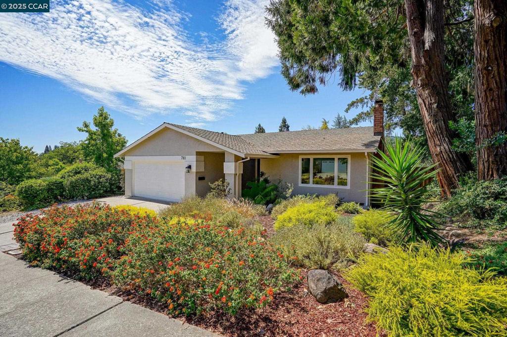Welcome to this beautifully updated single-story home in the highly desirable Virginia Hills neighborhood of Martinez! With 4 bedrooms and 2 baths, this spacious home offers an ideal layout for comfort and style. The large eat-in kitchen is perfect for gatherings, while the inviting living area boasts a cozy fireplace with an abundance of natural light. The primary suite features direct access to the peaceful backyard. One of the highlights is the spacious, low-maintenance backyard, offering plenty of space to relax or entertain with stunning Mount Diablo views. Enjoy the tranquility of a quiet setting while being moments from the newly renovated neighborhood park. You’re also minutes from Briones Regional Park, hiking trails, the dog park, shopping, dining, and BART/freeways for an easy commute. Plus, a 2-car garage adds convenience and storage. This home combines the best of location, lifestyle, and livability. Highly rated Martinez schools, with John Swett being the designated Elementary School.