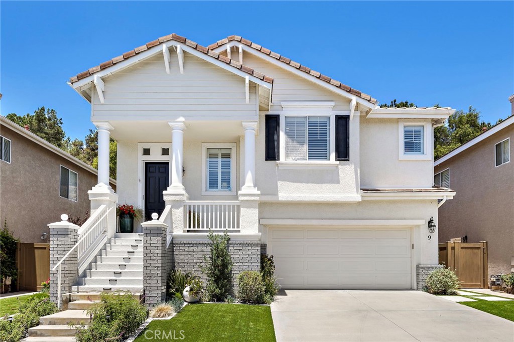 Welcome to 9 Cranwell—an impeccably maintained and beautifully updated home nestled in the prestigious Glenwood community of Aliso Viejo. This turnkey residence features 4 spacious bedrooms, 3 bathrooms, and a desirable open-concept layout filled with natural light. The gourmet kitchen boasts granite countertops, stainless steel appliances, and a large island with ample storage —perfect for everyday living and entertaining. Enjoy a seamless flow into the inviting family room with a cozy fireplace and views of the private, low-maintenance backyard. Relax in the private backyard spa.
The luxurious primary suite offers a peaceful retreat with a spa-inspired ensuite bath, dual vanities, a soaking tub, and a generous walk-in closet. A downstairs bedroom and full bath provide flexible living options—ideal for guests or a home office. Designer touches throughout include upgraded flooring, crown molding, plantation shutters, and recessed lighting.
Located in a resort-style community with access to the Aliso Viejo Country Club, top-rated schools, parks, hiking trails, and shopping. Just minutes from the beach, this home offers the best of Southern California living. Don’t miss your opportunity to own this exceptional property!
Please note: Some images have been viturally staged to better showcase the potential of the home.