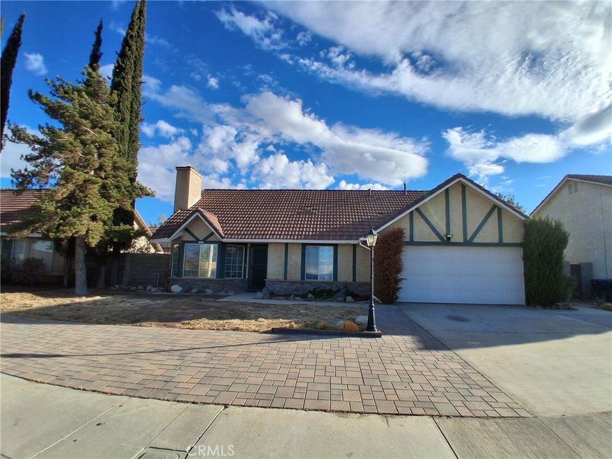 Welcome to Palmdale, CA! This beautiful home offers 3 bedrooms and 2 bathrooms, perfect for comfortable family living. Enjoy the warmth of a charming fireplace and the elegance of hardwood flooring throughout. The chef’s kitchen has been thoughtfully updated with Corian countertops and features an open, flowing floor plan, ideal for entertaining or spending quality time with loved ones. Conveniently located just minutes from the freeway and shopping, this home combines comfort, style, and accessibility.

Don’t miss your chance to make this home yours! All Offers Welcome.