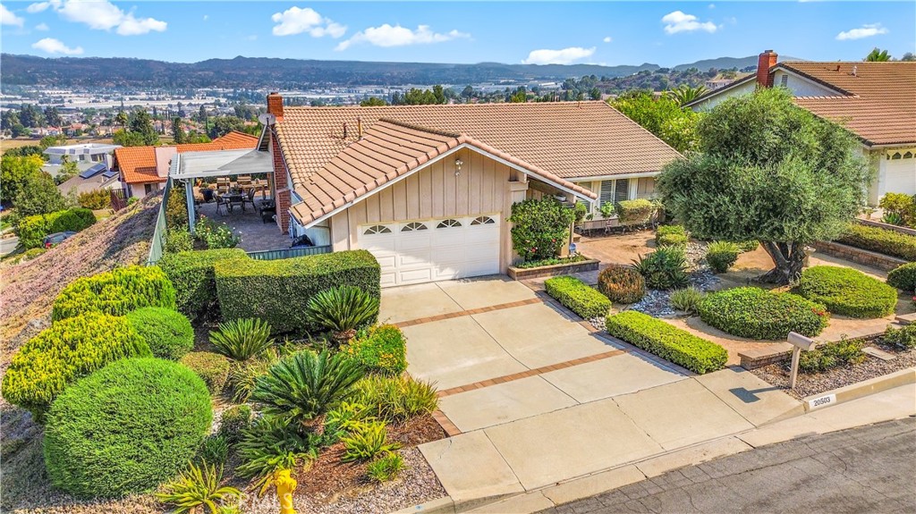 Highly upgraded single level home on quiet cul de sac with beautiful mountain & city lights views from rear yard with fountain, pool & spa. This private residence has no neighbor on one side as you're greeted with custom landscape, segal palms, rose bushes and brick pavers approaching decorative side & rear yard with patio overhang. After entering through custom front door you'll notice upgraded tile flooring throughout entertainment areas, fireplace in family room, cathedral ceiling in living room, upgraded dual pane windows. Gourmet kitchen boasts coffered ceiling, granite countertops, 4 burner GE Profile stovetop, roll down blinds in kitchen & family room. Primary suite & bathroom features double marble pullmans, built in storage. Added highlights include tasteful study (former 3rd bedroom), mirrored closet in 2nd bedroom, decorator granite counter in guest bathroom, canned lighting throughout, attic with light, stairs & fan, tankless hot water heater, Life Source water system, built in rainbird & security system.
Must See!!