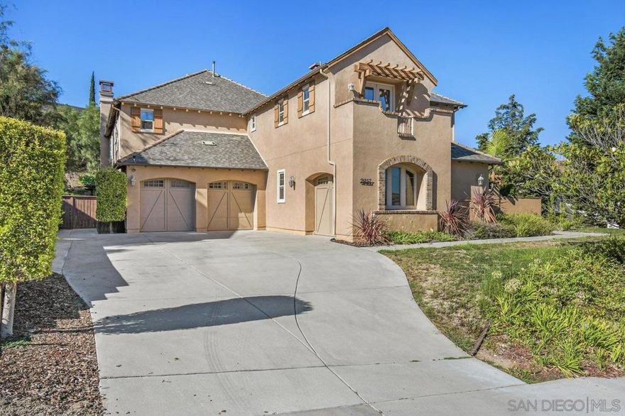 Welcome to your private sanctuary in one of Eastlake’s most prestigious gated communities. This home features 5 bedrooms plus an optional room, 6 bathrooms, and a builder-designed two-story guest house with its own kitchen and AC. The main residence showcases a gourmet kitchen with granite countertops, stainless steel appliances, walk-in pantry, and a spacious island that opens to the family room. Enjoy dramatic high ceilings, a serene primary suite with a private balcony overlooking the expansive backyard, and a 3-car garage with epoxy floors. An entertainer’s dream with room for multi-generational living.