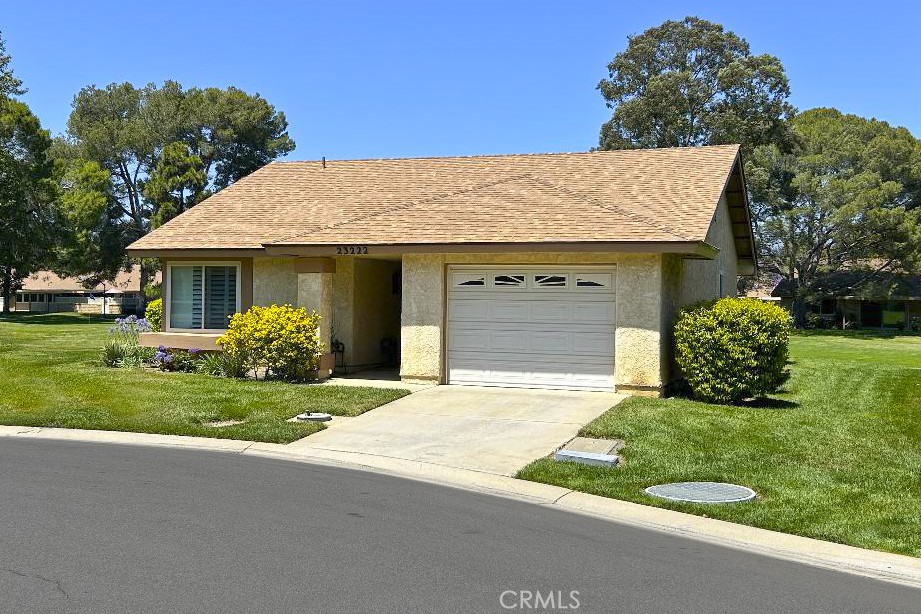 Extremely Rare FREE STANDING home in Leisure Village. Located at the end of a cul-de-sac within walking distance to the club house. Excellent spacious floor plan with many upgrades. Dual pane windows, private patio in the rear. Superb location on a fairway offering lots of space around home. More pictures will be coming later. Please do not disturb tenant. Drive by only.