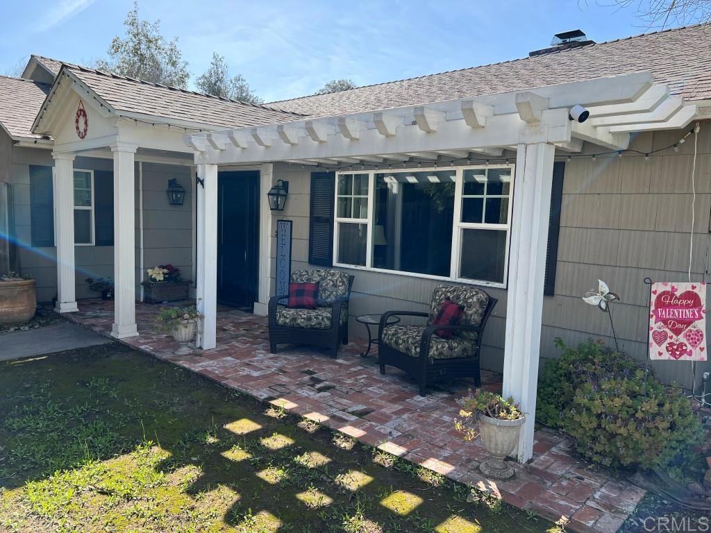 Step into this family wonderland; an updated single story with huge yard in beautiful Green Valley Estates. Spacious 2847 square foot 4 bedroom 2-1/2 bath home. Large master suite with wonderful relaxing bath and private patio. Kitchen overlooks a great family room and dining area. Updated with stainless steel appliances including near-new refrigerator, granite counters and large peninsula. Laundry Room inside with washer/dryer. An oversized 2-car garage is just a few steps away from the main house. Tankless water heater gives you an endless supply for multiple showers (new in 2024). Lighting has been upgraded to LED and windows have been upgraded as well. Painted Rock elementary school is just around the corner. Twin Peaks and Poway High are just a 5-10 minute drive. This is a very large flat lot suitable for adding an ADU.