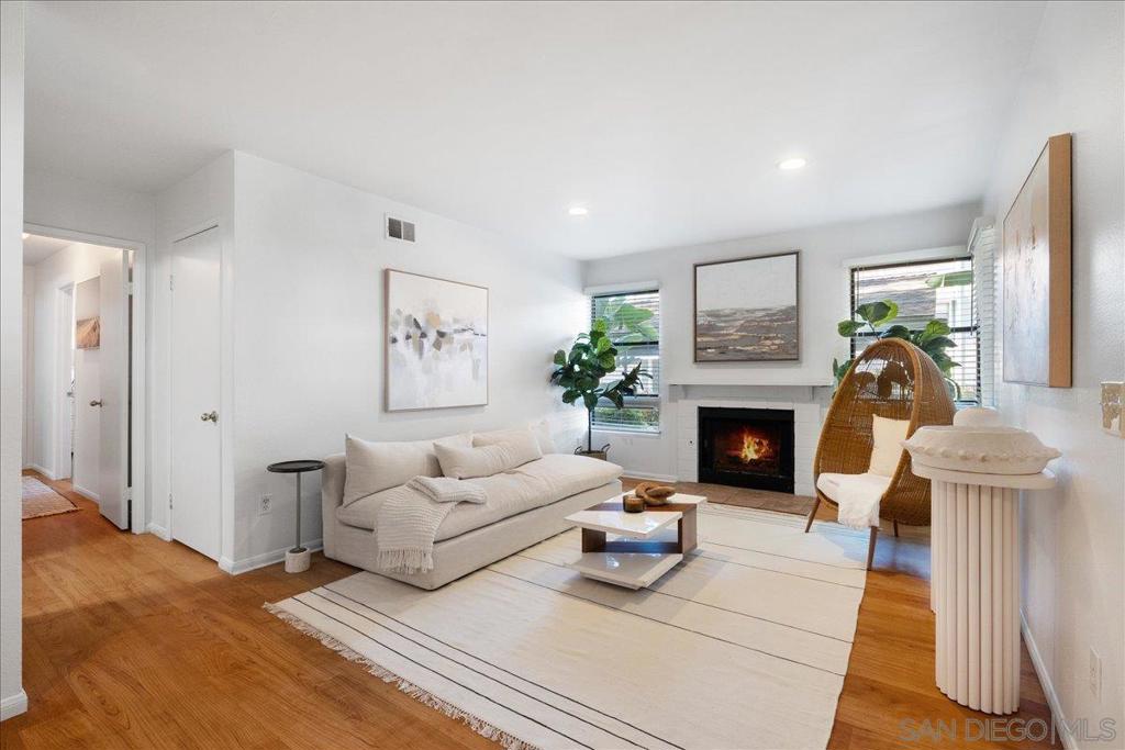 Welcome to this cozy 2 bedroom, main-floor condo, in the heart of Shadowridge! This home offers 2 bedrooms, 2 full bathrooms, and a private patio with additional storage. Enjoy the ease of first-floor living with no stairs, a detached 1-car garage, in-unit laundry, a fireplace, and a functional layout that opens to peaceful outdoor space. You’ll love being just minutes from the Shadowridge Golf Course, walking trails, Trader Joes, dining, and schools. This well-maintained community also features a pool and spa, plus convenient parking. Whether you're a first-time buyer, investor, or looking to downsize, this home is a fantastic opportunity in one of Vista’s most sought-after neighborhoods.