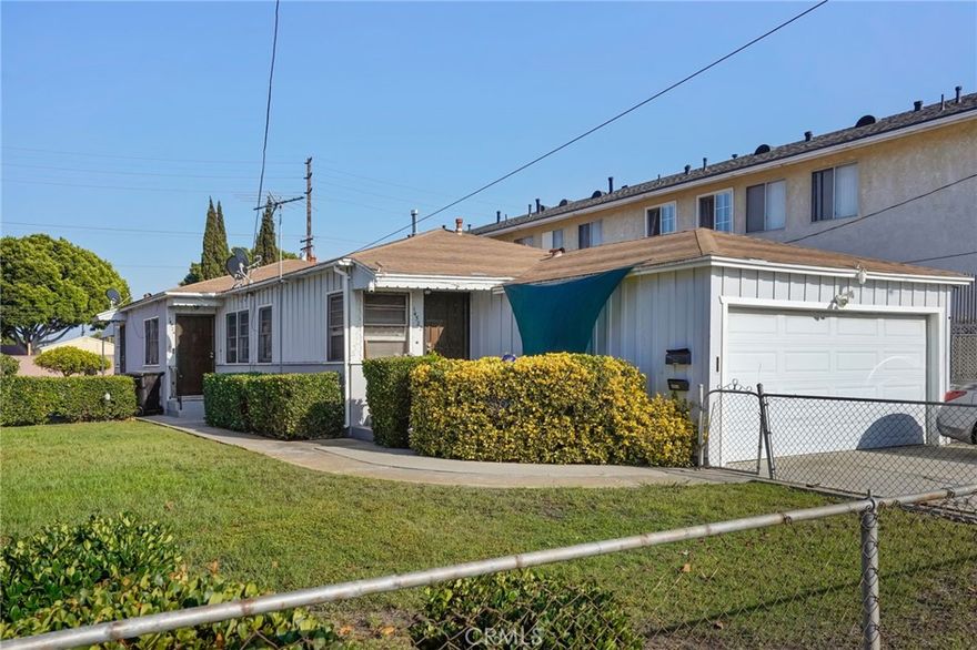 Welcome to 14522 Avis Ave, an inviting Lawndale duplex offering the perfect blend of comfort, convenience, and investment potential. This property features two well-appointed units, each with 2 bedrooms and 1 bath, currently fully occupied. Whether you’re an investor seeking reliable cash flow or a buyer looking to live in one unit while renting the other, this duplex is a versatile opportunity in a highly desirable rental market.

A true highlight is the generous backyard, rare in this neighborhood, that provides tenants or future owner-occupants with valuable outdoor living space. Picture evenings hosting barbecues, kids playing, or simply enjoying the fresh air in a private setting. For those seeking lifestyle benefits, this outdoor feature sets the property apart from other local rentals.

Adding to the appeal is the R3 zoning combined with the large lot size, which offers the exciting possibility for future development or expansion. This flexibility makes the property not only a strong income generator today but also a prime candidate for increased value down the line.

Location is everything, and 14522 Avis delivers. Just minutes from schools, shopping, dining, and public transportation, residents enjoy a commuter-friendly lifestyle with easy access to the beach cities, LAX, and major freeways. Strong neighborhood demand and historically low vacancies ensure long-term stability and appreciation potential.

This property is truly investment-ready, delivering immediate income from day one with tenants already in place. Whether you’re looking to build wealth through rental income, secure a comfortable residence with added financial upside, or both, this duplex is ready to meet your goals. Don’t miss the chance to own a property that combines livability, location, and long-term value.