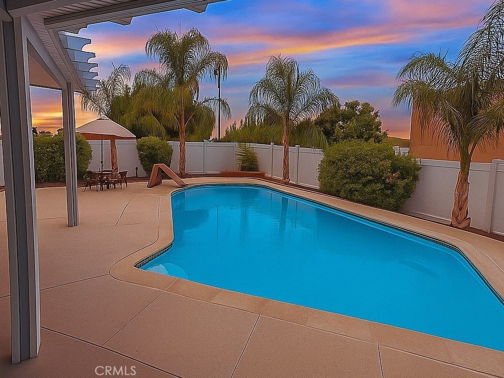 Discover your perfect Southern California retreat with this beautifully upgraded 4-bedroom, 2-bathroom home, ideally situated in one of Corona’s most desirable neighborhoods. Offering a lifestyle of comfort, style, and entertainment, this home blends modern finishes with the ultimate California vibes.
Step inside to find a bright open floor plan featuring Quartz countertops, new vinyl flooring, and a remodeled kitchen designed for both elegance and functionality. Each room flows seamlessly, creating a welcoming space perfect for family living or hosting guests.
Outside, enjoy the best of California living with your very own sparkling pool—perfect for summer BBQs, weekend gatherings, and endless relaxation. The newly extended vinyl fence maximizes your backyard space, offering privacy and expanded functionality.
This location is second to none—just steps from Santana Park, where you’ll have a front-row view of the city’s holiday fireworks. You’re also minutes away from premier shopping, dining, and entertainment at Dos Lagos and The Crossings at Corona, with convenient access to major freeways for an easy commute.
Don’t miss this rare opportunity to own a slice of Corona luxury, where modern design meets unbeatable lifestyle perks.
Your California dream home is waiting—schedule your private showing today!
