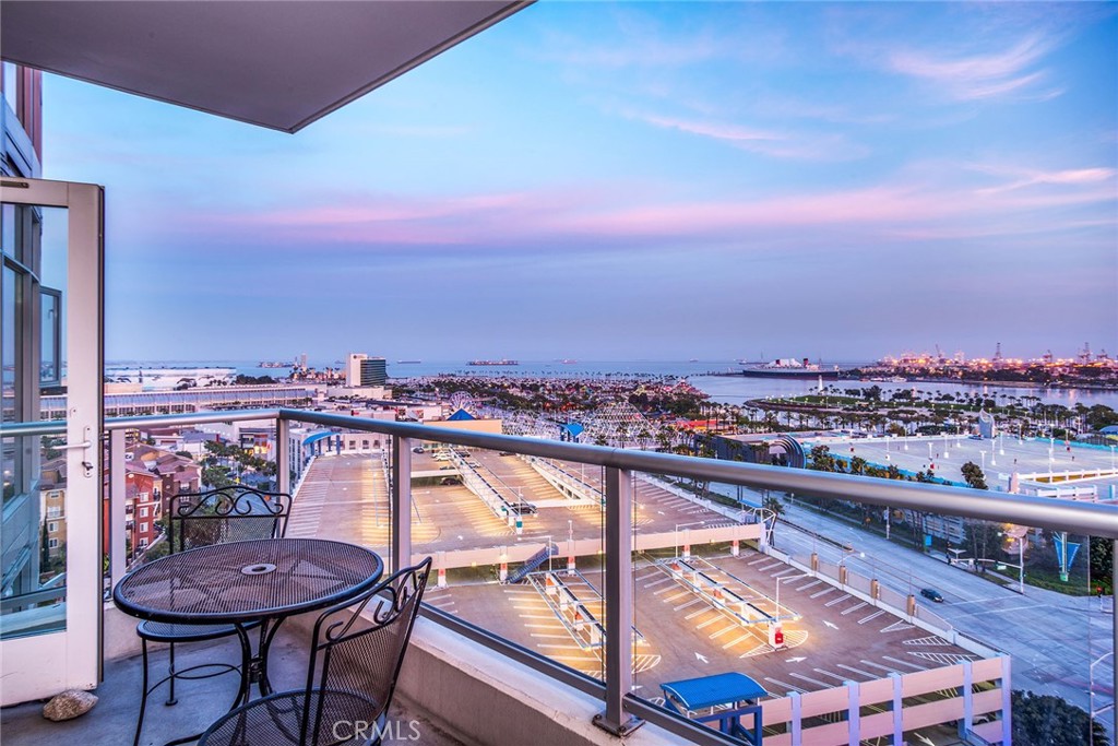 This spacious West Ocean Towers 2BR, 2BA + Den/Office unit has some of the most desirable ocean, Catalina Island, city lights, ocean and coastline views in West Ocean. The floor to ceiling windows are just another plus in this gorgeous hi-rise home that allow you to capture the most breathtaking, panoramic views, it does not get any better than this! Granite counter tops in the kitchen and bathroom as well as stainless steel gas appliances. There is a terrific large balcony designed for an outdoor living area to maximize your enjoyment of the views! This open floor plan also affords an additional office/den room perfect for a home office or additional storage! Located in Tower 2 this home offers a rare unobstructed view perspective on a higher floor of this highly desired complex. 24 hr guard,gym,pool,spa,yoga studio,guest suite,concierge,rec. room,movie theater,wine storage room,BBQ area,outdoor fireplace and more make this an ideal place to call home!