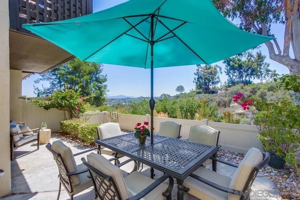 All Ages Welcome here at the Country View Collections Neighborhood, NO age restrictions! Two recent comps in the community were 825k (remodeled) and 798k (not remodeled), both with 55 + age restrictions. *Remodel just completed at this private ground floor single level 2/2 condominium with sweeping views of the eucalyptus canyon and sunrise skies off the nicely appointed, and very private, back patio. In addition, the welcoming front patio offers a cozy retreat for enjoying a beverage, having a conversation or reading a book. Resort atmosphere in the Country Views Collections community, with 9 hole executive course which is free to owners who can have 3 guests accompany them. Two pools, spa, pickle ball, and lots of community activities every month. Masterbedroom has an ensuite bath and beautiful view of the canyon. Private 1 car garage Complex Features: ,,,,,, Equipment: Dryer, Range/Oven, Washer Sewer: Sewer Connected Topography: ,,LL,