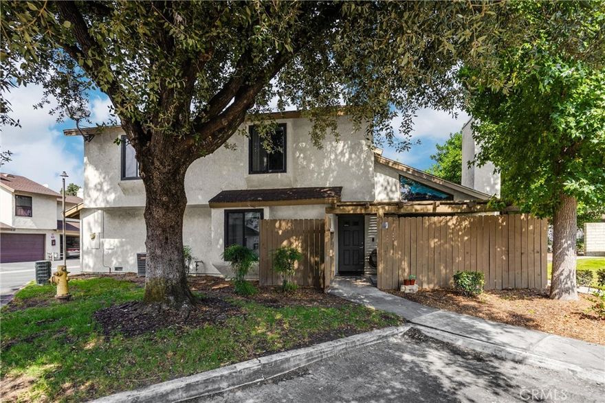 *Beautifully Remodeled Move-In Ready Condo!* 

Welcome home to this stunning 3-bedroom, 2.5 bathroom condo that perfectly blends modern comfort style with everyday convenience. Enter the home through your private patio, ideal for relaxing or entertaining. Once you step inside you will be greeted by high ceilings and abundant natural light, and a thoughtfully designed floor plan that feels bright and inviting.The newly remodeled kitchen features soft-close cabinets, recessed lighting, that will include the stainless steel appliances, stove, dishwasher, and microwave for modern finishes. Enjoy new flooring, updated bathrooms with tile floors and new windows that have been installed throughout for energy efficiency and a contemporary feel. A new water heater adds peace of mind, while ample storage ensures everything has its own place. Located just steps away from the community pool and guest parking, this home offers both privacy and accessibility. The HOA covers water, trash, and access to community amenities, making living effortless and enjoyable. Conveniently situated near 210 freeway access and schools, this condo is perfect for those seeking a move-in ready home. Don't miss the opportunity to make this turnkey property yours!