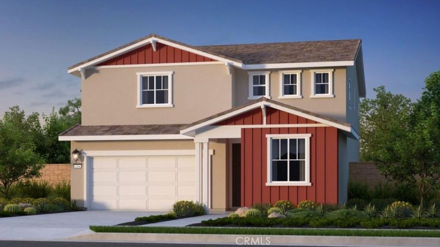 What's Special: Mountain view | Close to park | Close to amenity. New Construction – Ready Now! Built by America's Most Trusted Homebuilder. Welcome to the Plan 2 at 34482 Sakura Lane in Azul at Siena! Step inside and feel instantly at home. A versatile flex room and convenient half bath greet you at the entry, offering space to work or unwind. The open-concept design flows beautifully into a bright great room, dining area, and a well-equipped kitchen with a cozy island—perfect for gathering. Upstairs, two secondary bedrooms share a full bath, while the serene primary suite pampers with a spa-like bath and oversized walk-in closet. A bonus loft invites family fun and game nights, and the laundry room adds everyday ease. Discover calm and connection at Azul at Siena in French Valley. Enjoy sunny days at the pool, spa, and playground, plus pickleball courts, soccer fields, and scenic trails. Zoned for the acclaimed Temecula School District and surrounded by vineyards, coffee shops, and museums, this is a community where life feels effortless. Photos are for representative purposes only. MLS#IG25246315