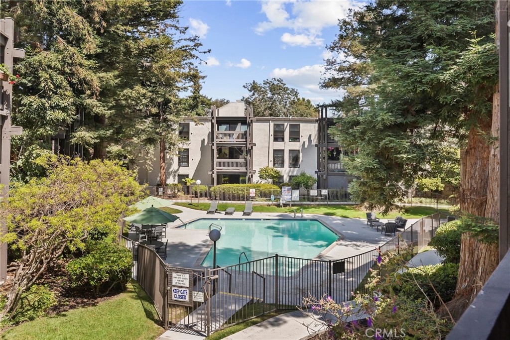 Welcome to this spacious 1-bedroom unit located in the highly desirable, gated community of Cross Creek Village. Offering resort-style living, the community features two swimming pools, a spa, gym, sauna, three tennis courts, a basketball court, and more. Inside the unit, you’ll find an open-concept layout that enhances the bright, airy atmosphere and showcases a relaxing pool view. In addition to tasteful updates throughout, the unit includes smart LED color-changing lights and smart light switches for a modern touch. Large sliding glass doors in the living room open to a private balcony—perfect for enjoying your morning coffee or hosting a barbecue with friends and family. This home also comes with an assigned parking space in the shared underground garage, adding convenience and peace of mind. Cross Creek Village is known for its beautifully landscaped grounds, featuring lush greenery, mature trees, streams, and winding walking paths. Residents enjoy access to a children’s play area and a large clubhouse with a lounge, conference room, billiards, and ping pong. The community is secured with 24-hour on-site security, and HOA dues conveniently include water, trash, sewer, and insurance. This is a rare opportunity to enjoy comfortable, convenient, and amenity-rich living in one of the Westside’s most sought-after communities—just minutes from the beach, LAX, Loyola Marymount University, Marina del Rey, top-rated schools, and a variety of shops and restaurants.