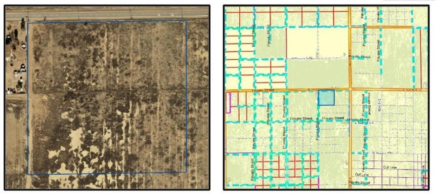 * Vacant Land - zone for agricultural use.  Located: intersection of E Avanue I and 130th Street E, Los Angeles County, CA (34.705193, -117.898016) * Utilities connections maybe on the main street already. Please check with the Utilities Companies * Legal Description: VAC/COR AVE I/130 STE ROOSEVELT CA 93535