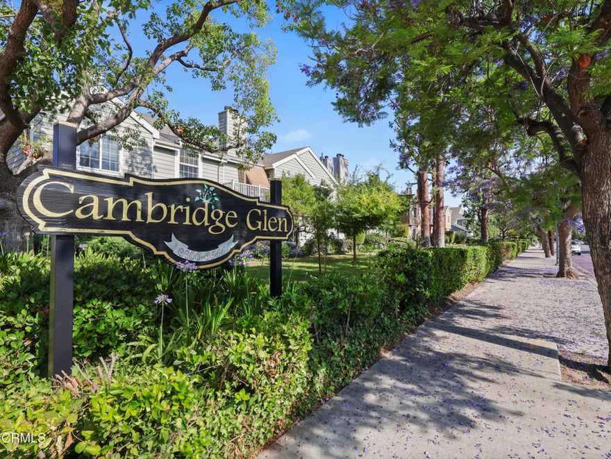 Beautiful Cambridge Glen Cape Cod style condominium. 2 bed, 2bath with loft, possible office area with additional walk-in loft storage area and large Cedar closet upstairs.  Pool, trash and mail conveniently located near unit.  Quiet area of the complex in the back.  One garage parking and one outside covered parking. Close proximity to 5 and 170 Fwy's. Just 10 minutes from Burbank airport, Metrolink station & NoHo Arts District.  Complex is well maintained.  A must see!