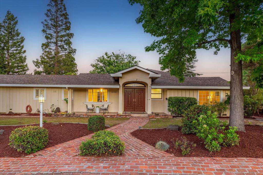 20096 CHATEAU Drive, Saratoga CA 95070