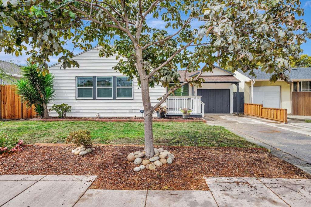 Beautifully RENOVATED Gem in San Lorenzo Village! Welcome to this stunning 3-bedroom, 1-bath home located in the highly sought-after San Lorenzo Village neighborhood. Ideally situated near shops, restaurants, parks, commute options and top amenities, yet tucked back from the street for added privacy and tranquility. Step inside and fall in love with the bright, open floor plan that seamlessly connects the living, dining, and kitchen spaces. Thoughtful designer touches are found throughout, including luxury vinyl flooring, newer dual-pane windows, and stylish lighting and plumbing fixtures. The fully renovated kitchen is a true centerpiece featuring updated cabinetry, elegant quartz countertops, and modern finishes that make both cooking and entertaining a joy. The spa-like bathroom offers sleek, contemporary upgrades. Enjoy the convenience of an indoor laundry as well as an attached garage that provides secure parking and valuable storage space. Discover an expansive, serene backyard perfect for summer barbecues, relaxing evenings, or a safe play space for kids and pets alike. This move-in-ready home combines designer style with everyday functionality in an easy access location. Dont miss your chance to own this beautifully updated San Lorenzo treasure!