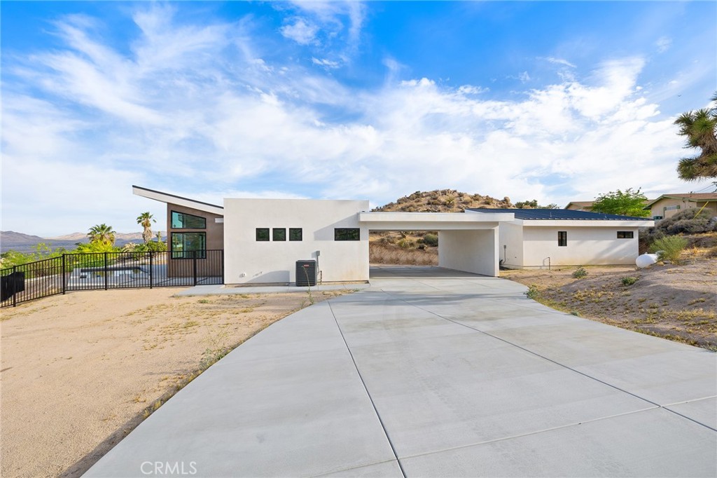 Weather your looking for that perfect home to move your family into or looking for that investors delight, this property is for you!!! From the sparkling spa and pool, to the ADU, to the modern architecture, to the dessert views, this is a must see!! The location is unappareled to none as it sits closely to Pioneer town and Joshua tree, just waiting for your adventure to begin!