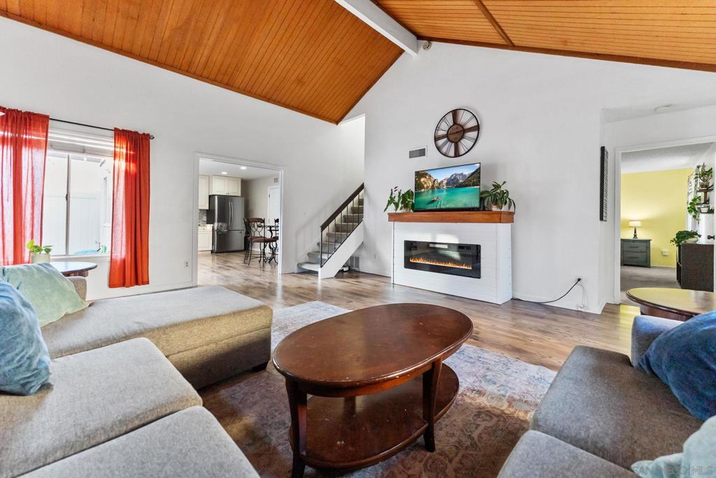 WOW What a find!  The most affordable detached home on the market! Move right in to this well maintained 3 bed 2 bath single family home that has a best of both worlds: Fully detached 1373 sq ft with a yard, 2 car garage, solar, vaulted ceilings, central A/C, and an upgraded kitchen, but the roof and all exterior elements of the property are maintained by the well managed HOA (with low HOF!)!! Located just 2 turns from the 54 freeway, this home is minutes away from everywhere. This cozy community is VA/FHA approved and dog friendly. It has a downstairs primary bedroom with beautifully remodeled attached bathroom, the entire first floor has all new flooring; it has a private patio/yard perfect for BBQs and a second dining/play/entertaining area that also has a huge shed for extra storage.  Open, light and bright kitchen overlooking patio yard has granite countertops and stainless steel appliances. Please see supplement for more  Bring your FHA &/or VA offers, buyers! Master insurance is 100% covered and recently renewed.   HOA covers roof and exterior termite plus pays for all water used for external use!   This home has it all: first floor primary bedroom; Ecobee thermostat; central air conditioning; newer (2023) furnace & stoe/oven; new water heater; water purification system and water softener; remodeled primary bathroom; new flooring and updated primary bathroom; yard with shed for extra storage and space for BBQ/dining table/more.  6 miles, a short 11 mile drive to the brand new Five Star GAYLORD HOTEL & CONVENTION CENTER!  Less than 3 miles to Plaza Bonita Mall; less than a mile to Parkside Community Park and conveniently close to more shops, restaurants and conveniences!  This darling home in move in ready, has an awesome pool and hot tub with community bathrooms plus has tons of greenbelt and guest parking!  Come get it, what a great home/community/price!