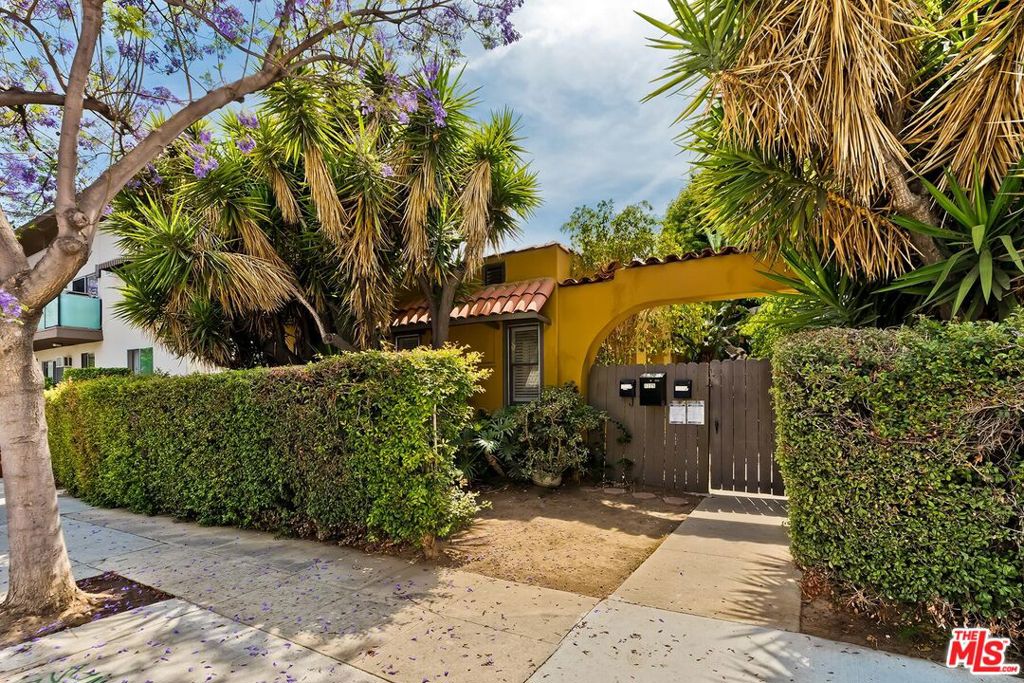 Cool and eclectic four unit cottage compound located in the heart of West Hollywood. There are four stand alone bungalows each with a dedicated out door space beyond the common area courtyard. Each unit has their own vibe featuring hardwood floors, open beam ceilings and unique floor plans. Two units are currently vacant ( 1223 & 1225 1/2 ) and will be delivered vacant upon close of escrow. Two units which are tenant occupied ( 1223 1/2 & 1225 ) will be delivered with tenants in place upon close of escrow. PLEASE DO NOT DISTURB OCCUPANTS. PROPERTY IS DRIVE BY ONLY. Each unit is separately metered for utilities except water, sewer and trash which are owner paid. House located in rear of property ( 1225 1/2 ) provides an excellent owner's unit with a one bedroom and den floor plan coupled with a stand alone out building as a flex space in the private garden. Exceptional opportunity to acquire a prime property in a premium location and add this to your client's investment portfolio.