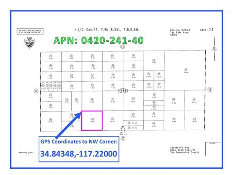 Photo of 1 Mi W HInkley Road, Barstow, CA 92311 (MLS # HD25142585)