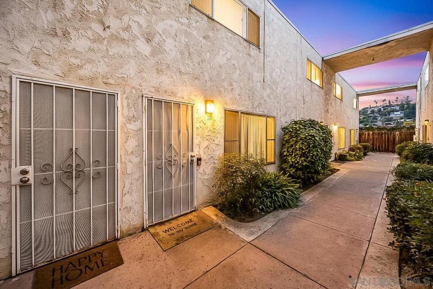 Welcome to this Beautiful 2 Bedroom 1.5 Bathroom Townhome with its own private backyard/patio. 2 story home with both bedrooms and a full bathroom upstairs. Unit comes with an assigned covered carport parking spot. This home has inside-unit private laundry room with hookups. Home is located in a small gated complex with only 16 total units. Community is VA and FHA approved!!!! Must see!
