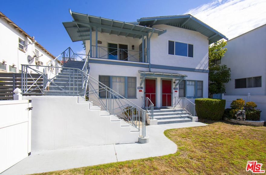 Experience the best of West Hollywood in this top-floor, newly renovated 5-bedroom, 2-bath home just steps from Melrose and Santa Monica Blvd! Bright and modern, it features a sleek kitchen with stainless steel appliances, fresh paint, and updated finishes throughout. Enjoy coffee or sunsets on the private balcony, plus the convenience of in-unit laundry, gated entry, and abundant street parking with residential permits. Moments from Delilah, Laurel Hardware, and the Pacific Design Center, this home blends comfort, design, and unbeatable walkability.
