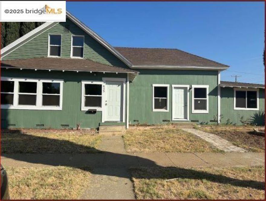 Come Home to the warmth of this renovated, classic split level 1920s home located at 415 E Oak Street in Willows, boasting plenty of space to spread out and make new and beautiful memories. This home features decorative real wood paneling, original hardwood and built-ins help to maintain its classic charm. The 2,170 square foot layout is perfectly designed for multi-generational living or income-generating potential, with not one but TWO kitchens and separate entrances. Recessed lighting throughout, new flooring, updated bathrooms. The new HVAC systems and water heaters help ensure year-round comfort, while the deck off the dining room calls your name to relax and enjoy your coffee in the morning. Ready to be social? Family BBQs are a most or host intimate gatherings. Fully fenced, large yard provides privacy and security. Added outdoor storage available.