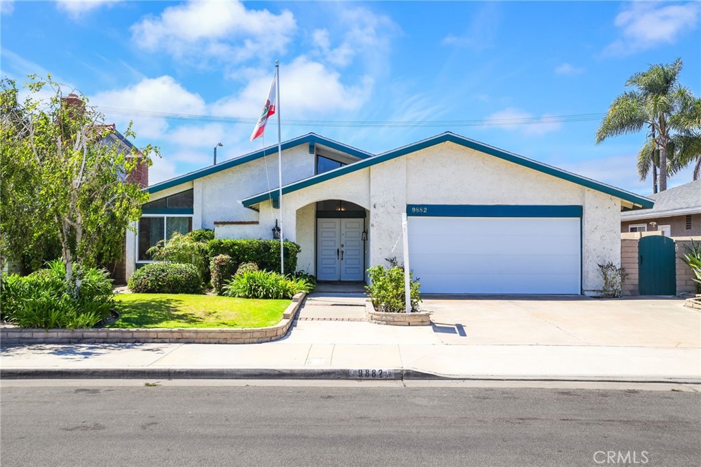 All the hard work has been completed! New roof, vinyl windows, new furnace, smooth ceilings, new garage door and opener. Now it's time to add your personal touches. Nestled in the desirable Park Huntington neighborhood of South Huntington Beach, this classic 4-bedroom, 2 bath single level home has it all. High ceilings, ample natural light and flawlessly connects to the outdoor spaces through three separate sliding doors. Mature Olive and Avocado trees with amble green space. Entertain in your backyard under the lights and enjoy the ocean breezes. Separate laundry space with appliances included. Garage with overhead storage. Generously sized bedrooms and guest bathroom. Just a couple miles to the beach, surround my excellent private and public schools this home will not last!