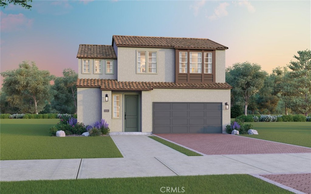 Welcome to this bright and welcoming brand-new home in the New Haven community of Ontario Ranch! This thoughtfully designed, detached home features an open-concept layout with plenty of natural light, a private yard, and its own driveway. Ready for move-in by December 2025, this home is perfect for those looking for a fresh start in a vibrant neighborhood. The kitchen is both functional and inviting, with a spacious island, pantry for extra storage, and Whirlpool gas range. The great room is designed for gathering, whether it’s movie nights or casual get-togethers, and comes prewired for easy TV mounting and surround sound. Sliding glass doors in the dining area lead to your private yard—a perfect spot for relaxing or entertaining. Upstairs, a versatile loft provides extra space for a home office, playroom, or second living area. All three bedrooms are conveniently located on the second floor, along with two full bathrooms and a laundry room. This home is designed with plenty of storage, including a linen closet, a storage room in the primary bath, and a coat closet under the stairs. Upgraded flooring included, tile, plank and carpet. Enjoy the benefits of a brand-new home, including smart home features, energy-efficient construction, and a builder’s warranty. The New Haven community offers fantastic amenities, including clubhouses, pools, a kids' splash zone, pickleball and basketball courts, BBQ areas, firepits, and playgrounds with a zipline. Conveniently located near shopping, dining, new schools, major freeways, and Ontario International Airport, this home has everything you need. Come see why New Haven is such a great place to live! SPECIAL FINANCING IS OFFERED ON THIS HOME NOW!