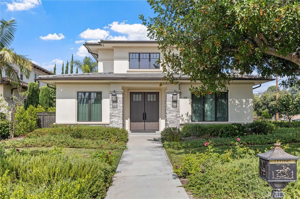 Welcome to this exquisite 5-bedroom, 4.5-bathroom custom estate located in the heart of Arcadia’s award-winning school district. Built in 2023 with unparalleled attention to detail, this 3,342 sq ft masterpiece offers modern comfort, luxury materials, and top-tier systems. Property Highlights:
Elegant foyer with marble flooring and grand staircase. Designer dazzling crystal lighting throughout the home. Chef’s kitchen with premium natural stone-Quartzite island. Thermador appliances including 48" stove and electric oven, custom-paneled refrigerator & dishwasher . Separate Chinese and Western kitchens for versatility. Wet bar with Quartzite counters, marble backsplash, and built-in wine fridge. All bathrooms clad in marble — master bath features Quartzite tub surround & counters, a steam shower, Jacuzzi tub, and radiant marble floors. Pella wood-framed windows and doors add elegance and efficiency. Two-zone central AC, two tankless water heaters, water softener system. 20-panel solar system, two EV chargers, and epoxy-finished garage floor. Professionally landscaped around the house with a variety of flowers greenery and a lot of fruit trees. All of this just steps from Arcadia High School, close by Baldwin Stocker Elementary, and First Avenue Middle school — part of the top-tier Arcadia Unified School District. Don't miss this rare opportunity to own a like-new luxury home in one of Southern California's most desirable neighborhoods.