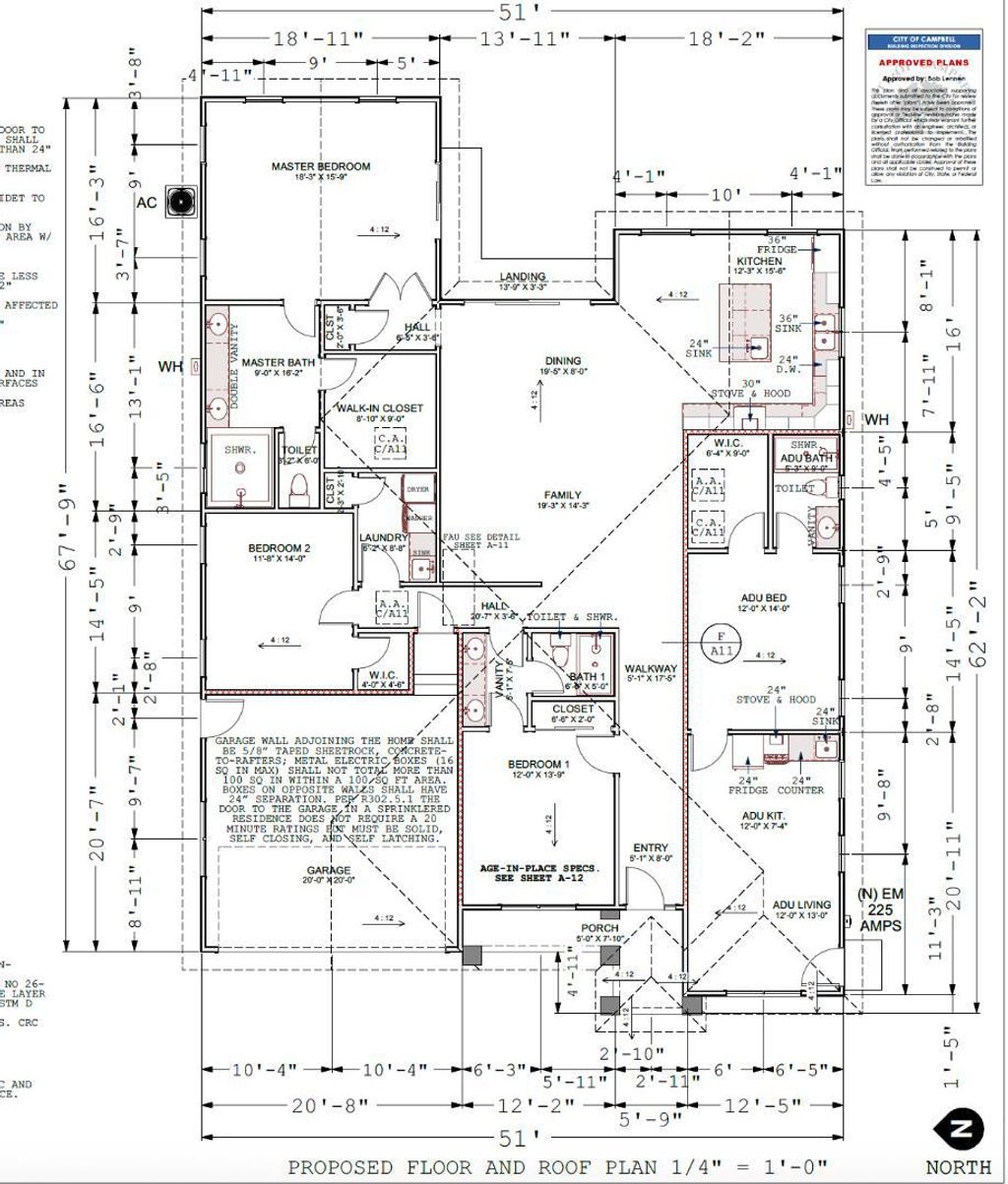 Photo of 734 Pecan Way, Campbell, CA 95008 (MLS # ML82037027)