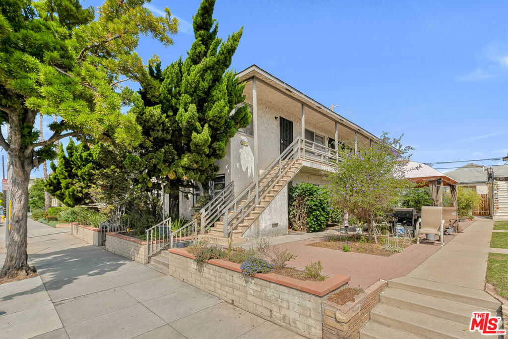 This is a value add investment opportunity in a great location. The property features a mix of studios and a 2-bedroom unit with abundant outdoor space and on-site parking. As an investment, the property offers investors an incredible value add opportunity. With approximately 20% upside in rents, an investor can implement a strategic interior and exterior renovation with the goal of increasing rents and taking advantage of the strength of the Santa Monica market. A detached garage provides excellent potential to create an ADU. The property also features coin operated laundry on-sire.