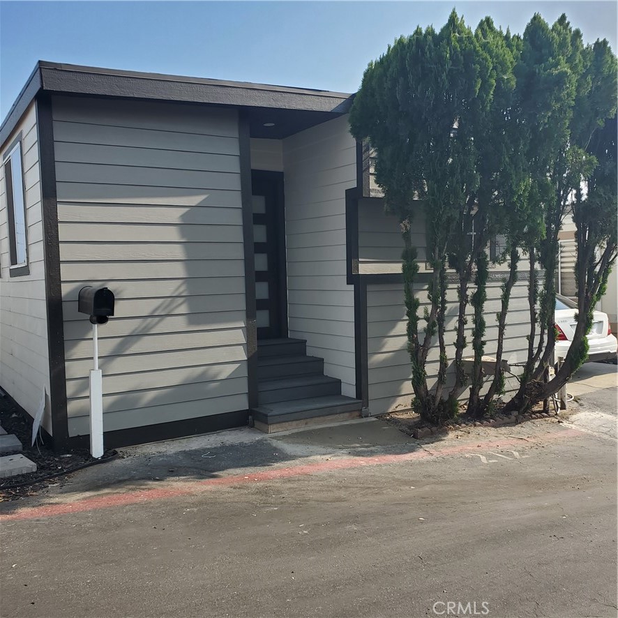 This MMobile Home used to be Single-Wide, and now is Double-Wide all permitted and a[pproved. The home has been remodeled inside-out with new appointments, such as new kitchen with all appliances included in the sale, 3 mini-splits for your comfort. The flooring, dual-pane windows, paint inside and outside, just about everithng is new. The addition of the Master Suite is also new, with a personal bathroom and a bonus room-area. The remodeling was done with excellent taste and decor to blend with the necessities of today's world. The complex has a pool and entertainments Hall. It has a shed for storage included. The plans for the permitted additions are included in the supplement section.