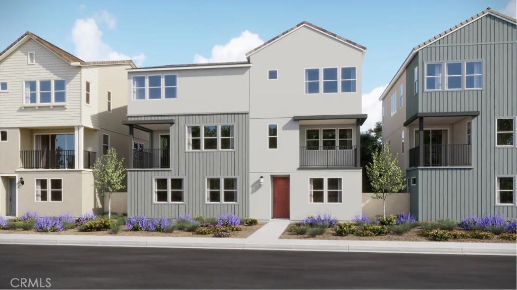 Jewel Plan 5 at Valencia by Lennar offers 2,481 sq. ft. of thoughtfully designed living space, featuring 4 bedrooms, 3.5 bathrooms, and a 2-car garage.
This new three-story home features a convenient bedroom with an en-suite bathroom on the first floor, and an open-concept floorplan shared between
the kitchen, living and dining areas is located on the second level. Two additional bedrooms share the third floor with a luxurious owner’s suite,
complete with a full bathroom and walk-in closet. Located within Valencia’s master-planned community, residents enjoy access to pools, parks, scenic
trails, and more.