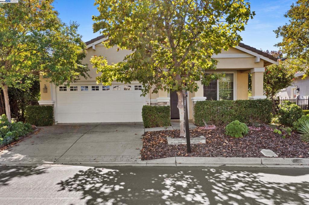 Welcome to Summerset — a vibrant 55+ gated community offering resort-style amenities including a pool, clubhouse, bocce ball, tennis, pickleball, and more. This beautifully updated home features a spacious open floor plan with 2 bedrooms, an additional office/bonus room, 2 full baths, a laundry room, and a two-car garage. Enjoy fresh interior paint, new vinyl flooring, and bright, light-filled living spaces that create a warm and inviting atmosphere. The backyard is home to mature fig, apple, lemon, persimmon, and loquat trees, offering a touch of nature and homegrown charm. Seller is offering to COVER THE COST of exterior painting at the BUYER'S CHOICE OF COLOR upon close of escrow. Conveniently located near shopping, dining, medical facilities, and Costco, this home combines comfort, convenience, and active adult living at its best.