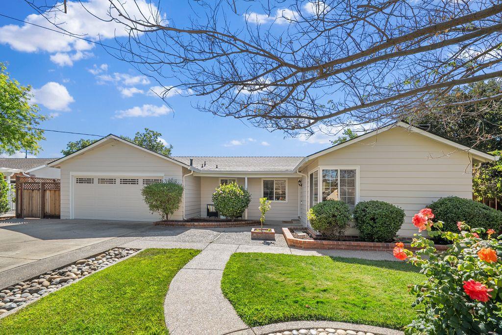Located on a quiet cul-de-sac, 955 Norin Court offers 3 bedrooms, 2 bathrooms, and 1,772 sq ft of living space on a generous 0.25-acre lot. The layout includes a bright front living room, formal dining space, cozy family room, and a bonus den- perfect for a home office or creative space. The spacious primary bedroom offers a walk-in closet, dual vanity, and plenty of room to unwind. The 2-car garage features a rear-opening design, providing convenient access to the backyard, and can be utilized for boat parking. This home has been lovingly cared for and upgraded by the seller. 955 Norin Court includes a new roof, fresh interior and exterior paint, new flooring and refreshed hardwood, a new water heater, updated copper pipes, granite countertops, and a wood-burning fireplace. Enjoy the charm of traditional Campbell living with larger lots, wide streets, mature trees, and a more private atmosphere. Take advantage of the unbeatable location with easy access to Highways 85, 17, and 280, making your commute a breeze while keeping you close to downtown Campbell, top schools, parks, and shopping. Don't miss this opportunity to own a classic Campbell home in one of the most serene and sought-after neighborhoods!