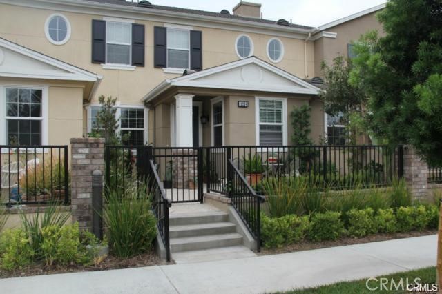 Location! Location! Location! View of 180-degree of central park featuring mature trees, a beautiful clubhouse, and a water fountain. This townhome is one of only seven in the development that offers a full view of the park and boasts a double-sized front yard. It is a highly upgraded model with elegant Italian tile flooring on the lower level and hardwood floors upstairs. Enjoy the crown molding in the living area and master suite, along with custom plantation wood shutters throughout. The downstairs area includes a designated space for a home office, and there’s a loft upstairs equipped with TV connections. This home commanded a selling price of $50K more due to its prime location when purchased from developer excluding the numerous upgrades. The large master bedroom offers a view of the park, along with an expansive bathroom featuring a soaking tub, separate shower, and walk-in closet. The neighborhood is truly beautiful, with the park serving as the central attraction. It is conveniently located near District Shopping, Costco. Hoag urgent Care, Grocery store, Restaurants and bank all within walking distance. It is close to the heart of Irvine, as well as all freeways. Club provides all amenities including large swimming pool. An ideal location!