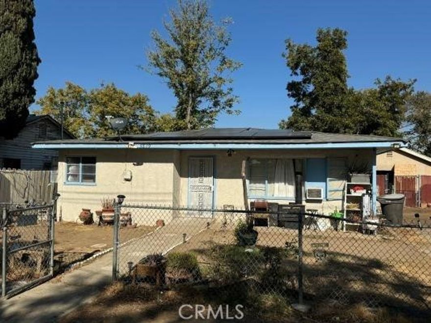 Serenely hidden away you'll find this 3 bed1.75 bath home. Functional floorplan with living and family room. New roof and detached garage.                   You'll love the spacious backyard perfect for enjoying the peaceful atmosphere. Come see this home today.
