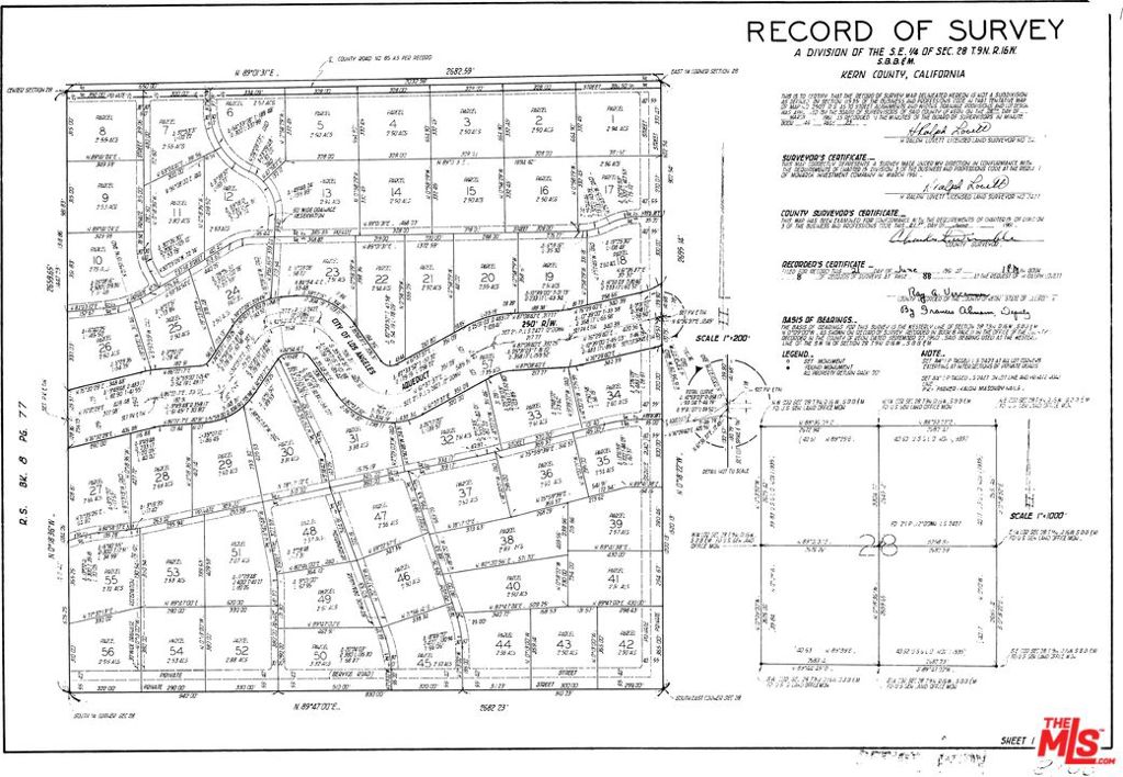 TRACT 2507, LOT 37, RECORD OF SURVEY (R/S) BK 8, P - Land
