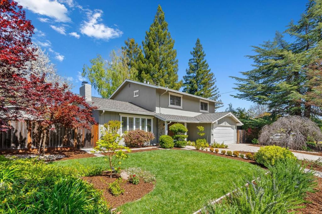 LOCATION, LOCATION, LOCATION. Beautifully remodeled 5 beds 3 full baths located in one of the most secluded streets of Los Gatos. Newly designed kitchen layout with new cabinets with quartz countertops, all new stainless steel appliances, all new recessed lights and newly resurfaced hardwood floors thru out the whole house. Newly remodeled bathrooms. Fresh new exterior and interior paint. New Epoxy flooring in garage. Ideally situated in the Strathmore neighborhood which includes membership to the Cabana Club, and close proximity to Alta Vista Elementary, Union Middle, and Leigh High (National Blue Ribbon) - This home boasts an extra large 8200 sqft lot. First floor bedroom and full bath with laundry room. Central A/C, Dual zoned App based thermostat, dual pane windows with shutters, mature trees and low maintenance established landscaping, huge yard with patio and shed. Easy access to downtown Los Gatos, hiking trails, Stratford School, Hillbrook School-Lower and Middle, The Harker School-Middle School Campus, Challenger School-Harwood, Safeway, Whole Foods, Trader Joe's, Lunardi's, Starbucks, Vasona Park, Belgatos Park, HWY 85, HWY 17 and much more!