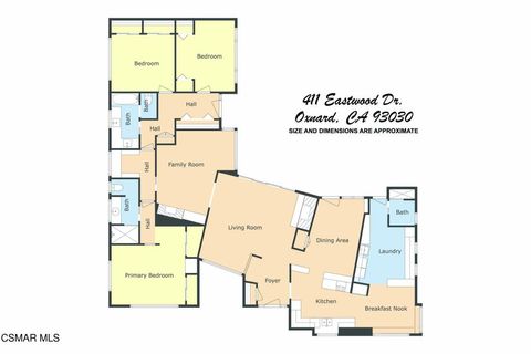 Tiny photo for 411 Eastwood Drive, Oxnard, CA 93030 (MLS # 226000970)