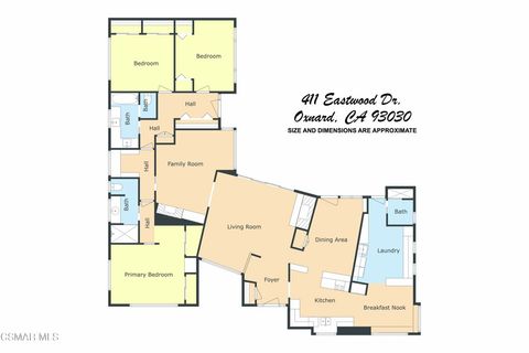 Tiny photo for 411 Eastwood Drive, Oxnard, CA 93030 (MLS # 226000970)