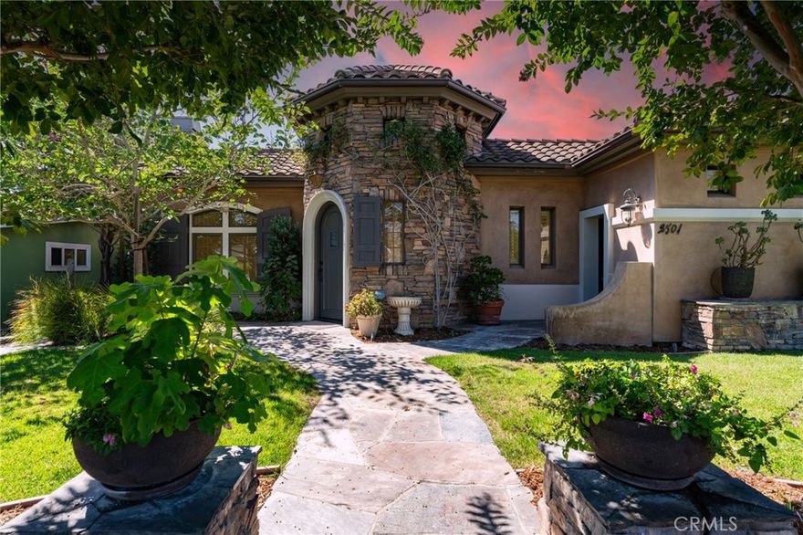 This exquisite custom-built residence offers 4 bedrooms, 3.5 bathrooms, plus an additional interior suite that can serve as a fifth (5) bedroom, private gym, or executive office, all within approximately 3,950 square feet of refined living space from a thoughtful 2010 renovation.



Blending timeless Mediterranean architecture with contemporary coastal elegance, this home is centered around a private interior courtyard, creating a beautiful sense of light, privacy, and connection between living spaces.



Step inside to discover 10-foot ceilings, hickory and travertine flooring, and custom millwork throughout.



The main level features a spacious primary suite with a fireplace, a luxurious spa-inspired bath, and French doors opening directly to the private backyard pool and spa, fully secluded from neighbors and ideal for relaxing or entertaining.



A versatile front wing with its own entrance and full bath offers endless possibilities as a guest suite, while an additional interior room with an attached bath provides flexibility for a fifth bedroom, gym, or office. Upstairs, two generous bedrooms and a loft-style retreat offer inviting spaces for study, play, or relaxation.



At the heart of the home, the chef’s kitchen is a statement of sophistication, featuring a Bluestar eight-burner range, Sub-Zero refrigerator, Thermador dishwasher, and Monogram refrigerator drawers. A butler’s pantry with a secondary freezer, granite island, and abundant storage ensures entertaining is both effortless and elegant.



Additional highlights include a laundry room with extensive cabinetry and storage, and a garage fully equipped with built-in shelving and cabinetry for organization and functionality.



Perfectly situated between three top-rated Newport Beach schools: elementary, middle, and high school, including Ensign and Newport Harbor, this exceptional property also offers easy access to Upper Newport Bay Nature Preserve, Fashion Island, Balboa Island, and the 17th Street district.



With its refined design, resort-style amenities, and coastal charm, this stunning villa embodies luxury living at its finest in Newport Beach.