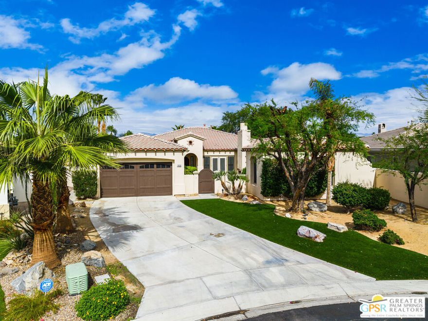 Welcome to Venezia, one of Palm Desert's most sought-after gated communities where luxury, comfort, and style come together in this fully remodeled 5-bedroom, 5-bathroom estate with a private casita. Every inch of this residence has been upgraded to the highest standards, creating a sophisticated desert retreat ideal for seasonal living. Step inside to discover a modern open-concept layout with designer finishes, high-end furnishings, and seamless indoor-outdoor living. The chef's kitchen features custom cabinetry, quartz countertops, and top-of-the-line stainless-steel appliances  perfect for entertaining or preparing intimate family meals. The resort-style backyard is built for ultimate relaxation and fun, featuring a custom fire table, outdoor kitchen, pool and spa, putting green, and even a treehouse for the kids. Whether you're hosting guests or unwinding under the stars, this space captures the essence of luxury desert living.Located just minutes from El Paseo, known as the "Rodeo Drive of the Desert," you'll enjoy easy access to world-class dining, shopping, golf, and entertainment all while being tucked away in a private, secure community. Highlights : 5 Bedrooms / 5 Bathrooms (including Casita). Completely Remodeled with Luxury Finishes.  Chef's Kitchen with High-End Appliances. Resort-Style Pool, Spa & Outdoor Kitchen, Putting Green, Fire Table & Treehouse Gated. Community in Central Palm Desert Minutes from El Paseo Shopping & Dining Available for Seasonal Lease Contact for rates (advertised rate is for lowest priced month), availability, and terms.