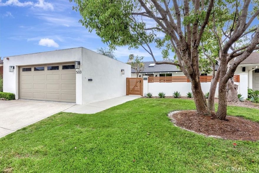 Step inside this beautifully reimagined single-level home featuring three spacious bedrooms, a versatile bonus room or home office, and two stunning modern bathrooms. Perfectly positioned along the greenbelt, this home enjoys wide-open views of lush greenery, creating a peaceful, nature-filled backdrop that can be enjoyed from nearly every window. Known for its exceptional safety, miles of walkable paths, vibrant community pools, and close-knit community where neighbors look out for one another, Eastbluff offers the ideal blend of coastal convenience and peaceful living.
With no interior stairs and a seamless indoor-outdoor flow, this home feels like a bright and warm beach retreat—comfortable, cozy, and effortlessly inviting—offering the relaxed, vacation-like feel of an upscale Airbnb, right in the heart of Newport Beach. The spacious back patio is an effortless extension of the home’s light, airy vibe—complete with a built-in BBQ, built-in seating, an outdoor gas fireplace and cozy seating areas—is the perfect place to gather with friends, linger over dinner, and have your morning coffee. 
This home was completely remodeled in 2024, including additions of smooth drywall and smooth stucco, architectural beams, all new electrical and plumbing, dual-pane windows, and a brand-new roof. Meticulously curated to blend design and function, the home is anchored by a breathtaking chef’s kitchen featuring Wolf appliances, abundant built-in storage, soft-close cabinetry, and a versatile bar or coffee station. With top-rated schools, the Back Bay Loop Trail, Fashion Island, and the world-class beaches just minutes away, this home embodies the very best of Newport Beach living—safe, scenic, and effortlessly sophisticated in one of Newport’s most desirable neighborhoods.
