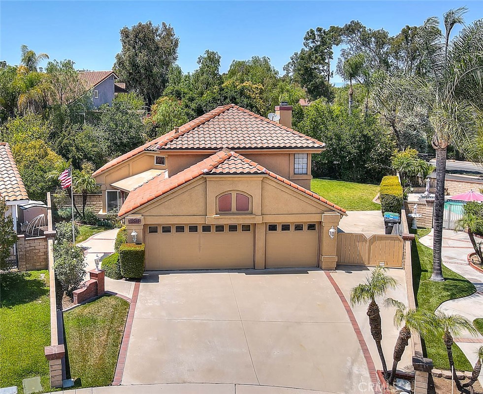 Located in a highly desired North Chino Hills neighborhood, this home is ready for you to move in! Upon entering, you will appreciate the formal living and dining room that is spacious and perfect for gatherings. The dine-in kitchen offers plenty of cabinet and counter space and the family room, centered around the warm brick fireplace is the perfect space for relaxing. First floor has a bedroom, full bathroom and laundry room. Upstairs features a spacious primary suite with a private balcony, 2 additional bedrooms and a full bathroom. The large backyard offers endless possibilities and plenty of space for entertaining. Centrally located in the Heart of Chino Hills close to all major shopping & dining locations. You don't want to miss the opportunity to make this your new home!