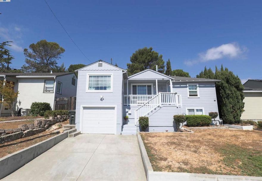 Welcome to this charming two-story A-Frame residence in the heart of Vallejo. Sitting on a generous 5,227 sq ft lot, this 3-bedroom, 2 full bathroom home offers approximately 1,276 sq ft of living space. A bonus 4th bedroom, no permits. Also, a finished basement that can used for many purposes. A small business, possible man cave.