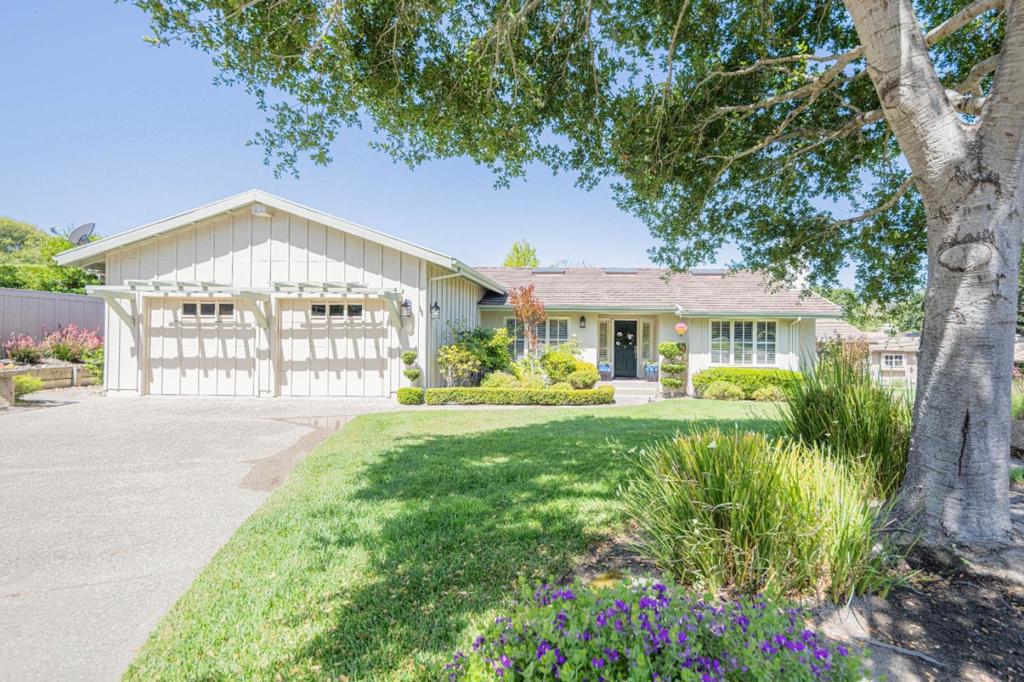 Nestled in the sunny Phase II area of beautiful Markham Ranch, this impeccably updated 3 bedroom-3 full bath single -story 2652 square foot home awaits your white-glove inspection. Completely upgraded kitchen, all 3 bathrooms (including a steam shower), Velux skylights, hickory plank flooring, full house solar system with triple Tesla Power Wall for low energy costs, and upgraded heating and central air conditioning. Immaculate, low- maintenance landscaped rear yard is sun drenched and private. Covered patio with outdoor TV and modern fire table for those friends and family gatherings. Markham Ranch is a lush, private community in the heart of Steinbecks Pastures of Heaven. Easy drive from Carmel, Carmel Valley, and Monterey Peninsula Airport.