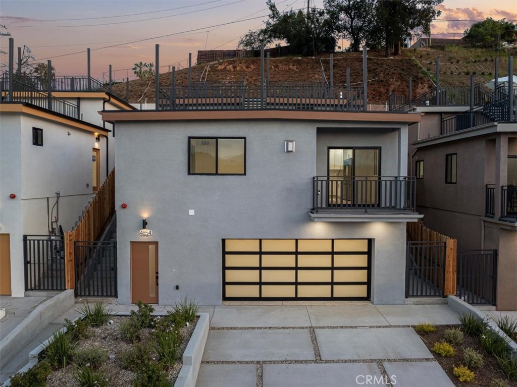 New house!!! with dramatic view to Occidental college, city lights and mountains from the roof top , , secluded on a wide tree lined and quit cul-de-sac street. In the heart of the booming and new gentrified area of Highland Park. LOCATION!, LOCATION!, LOCATION!, WALK TO: CAFE DE LECHE,JOHNNY'S BAR,THE YORK BAR, HIGHLAND PARK BREWERY, TOWN PIZZA, FIVE BLOCKS TO OCCIDENTAL COLLEGE, BOUTIQUES, ART STUDIOS, ETC. TWO BLOCKS TO PUBLIC TRANSPORTATION. HOUSE IS EQUIPPED WITH ELECTRIC CAR CHARGER INSIDE GARAGE. Enjoy BBQ, gatherings, romantic evening on the two state of the art ROOF TOPS WITH VIEW TO MONTAIN AND CITY LIGHTS. STOVE, REFRIGERATOR, DISHWASHER, MICRWAVE OVE, WASHER & DRYER ARE INCLUED !! NOTE: Seller wiling to cooperate to buy-down the interest rate or pay for closing costs. DISCLAIMER: Broker does not guarantee the accuracy of the information provided, including square footage, lot size, permitted or un-permitted spaces, and/or bedroom/bathroom count. Buyer is advised to independently verify the accuracy of this information through personal inspection, building permits and/or with appropriate professionals (i.e. attorney, appraiser, architect, contractor, etc.).